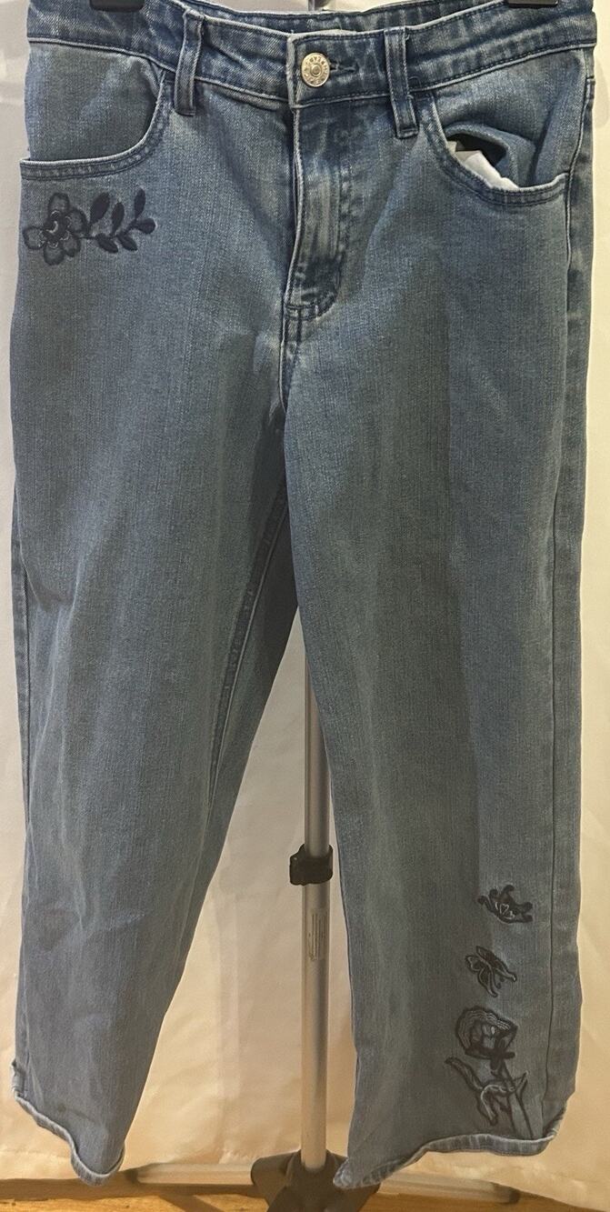 Epic Threads Embroidered Jeans Girls size 12
